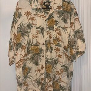 Tommy Bahama Pineapple Print Casual Button Down Shirt
